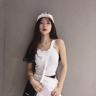 Áo croptop cuốn biên cực ngầu