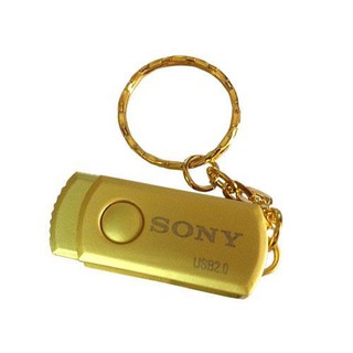 USB hình móc khóa tiện lợi 16GB, mạ vàng
