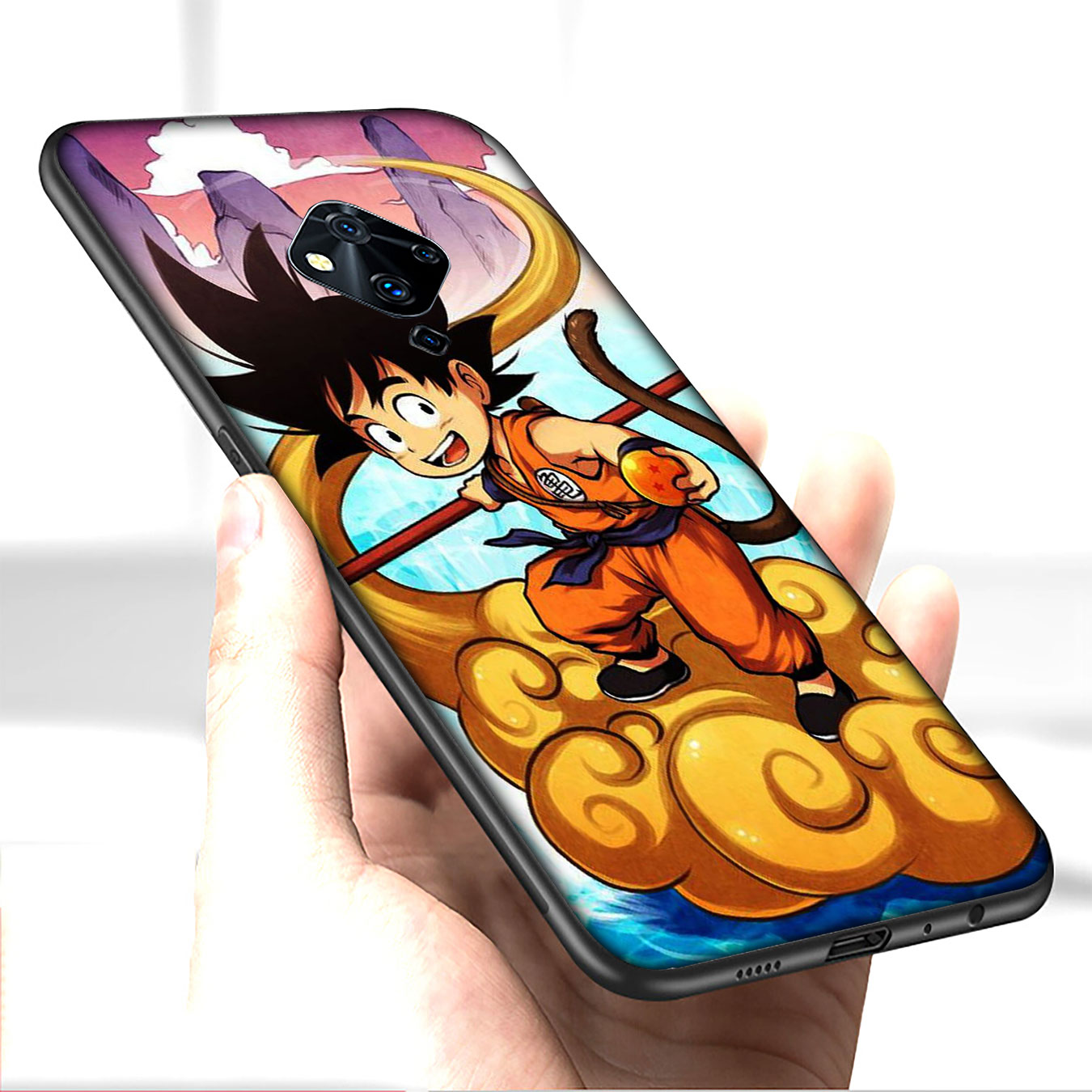 Mềm Ốp Điện Thoại Silicon Họa Tiết Dragon Ball Goku Cho Oppo Realme C17 C15 C12 X3 Xt X2 X7 7 Narzo 30a 20 Pro Realme7 Realmec12