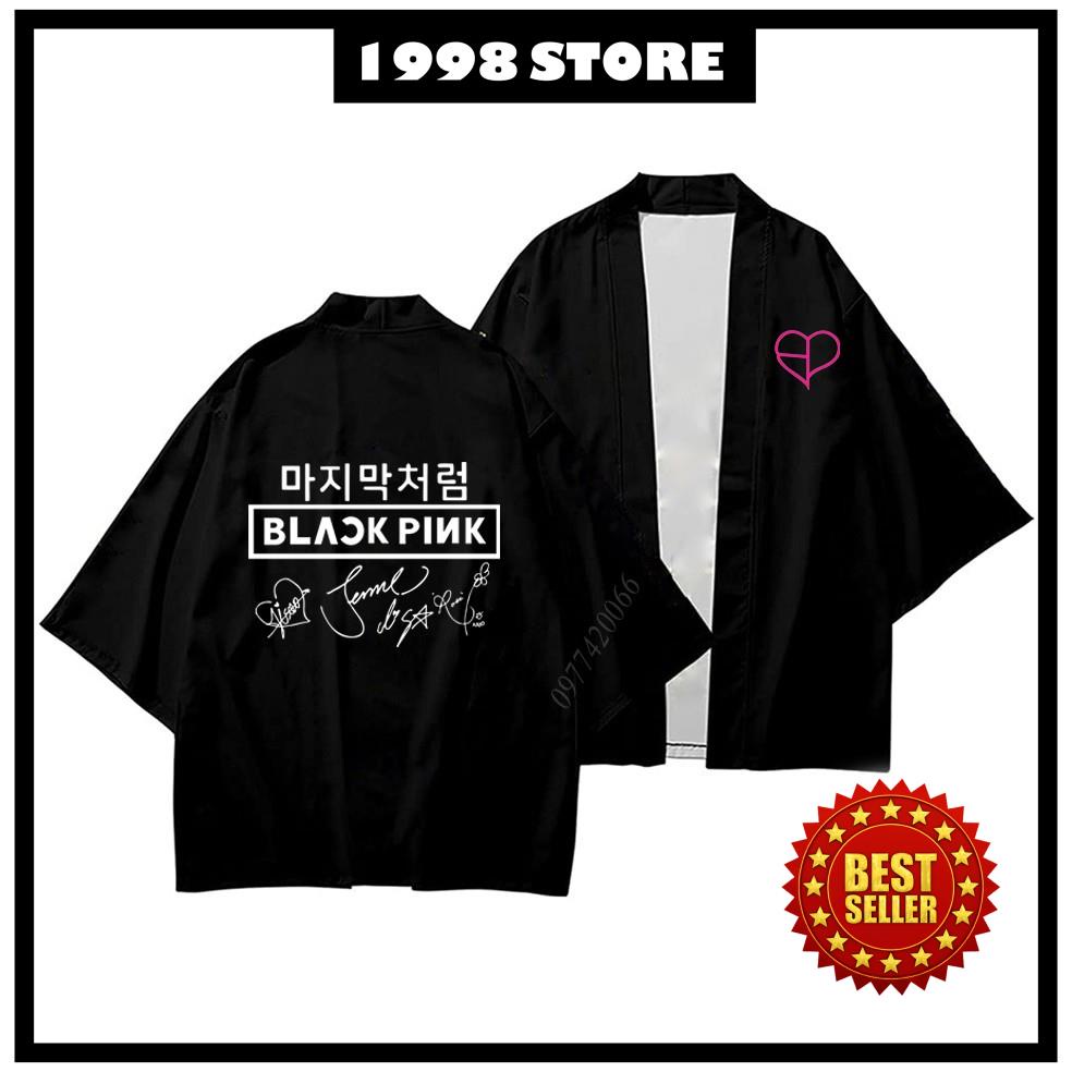 Áo khoác Blackpink, áo kimono fan Blackpink phong các Nhật Bản