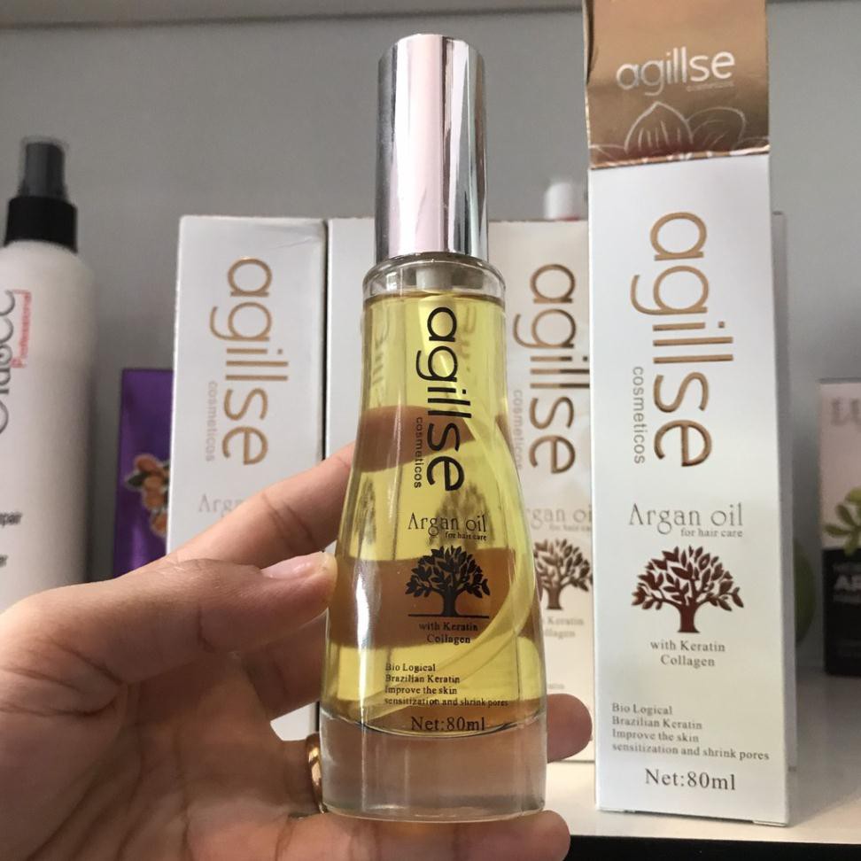 Tinh dầu dưỡng tóc agillse 80ml
