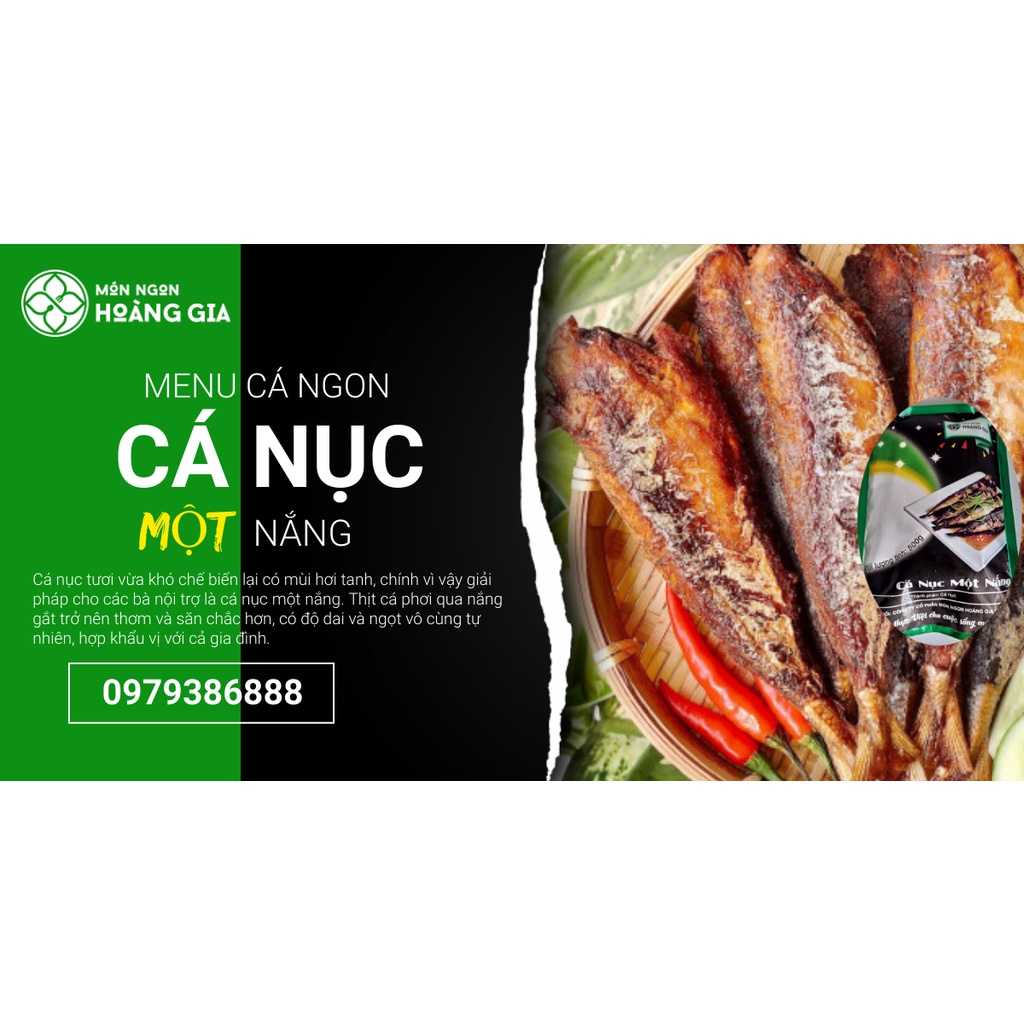 CÁ NỤC 1 NẮNG 1kg - Và các món ăn không chê vào đâu được