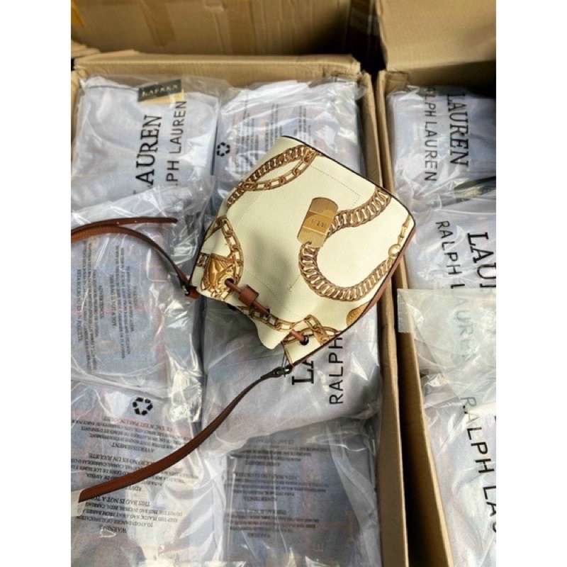 Túi RALPH LAUREN bucket xuất dư