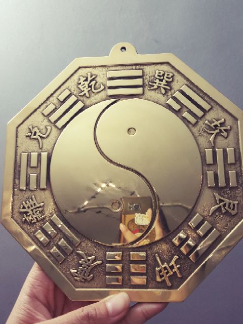 Gương bát quái tiên thiên Cầu Lồi/ Lõm/Phẳng Đồng Nguyên Chất