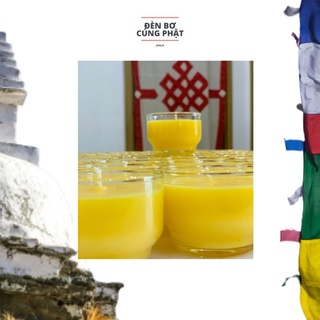 Đèn bơ cúng Phật JVALA - Viên Mãn