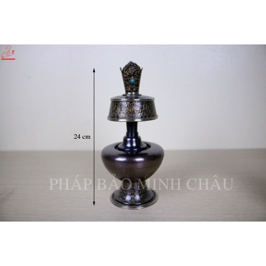Bình sái tịnh đồng Nepal - Vẽ vàng