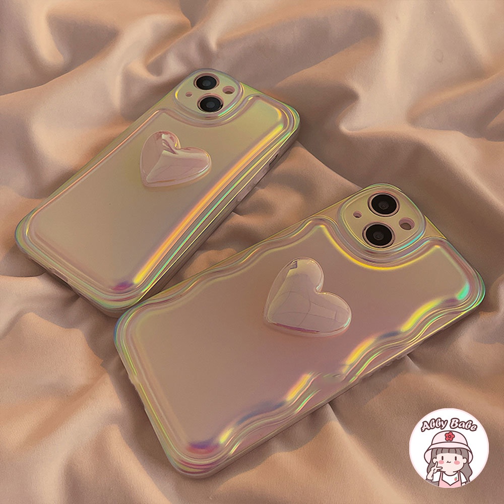 Ốp Điện Thoại TPU Mềm Chống Mồ Hôi Màu Laser 3D Cho Iphone 14 Pro Max 11 7Plus 13 12 11 Pro Max X XS XR