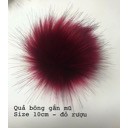 quả bông gắn mũ