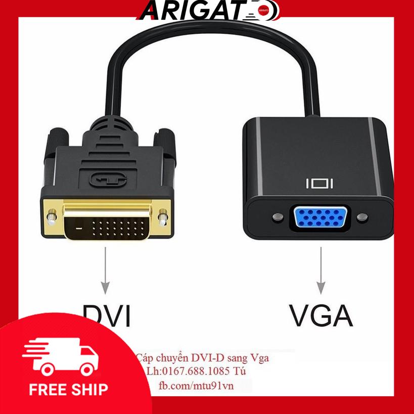 Cáp Chuyển Đổi Dvi-D 24+1 Sang Vga Female Arigato Đảm Bảo Chất Lượng