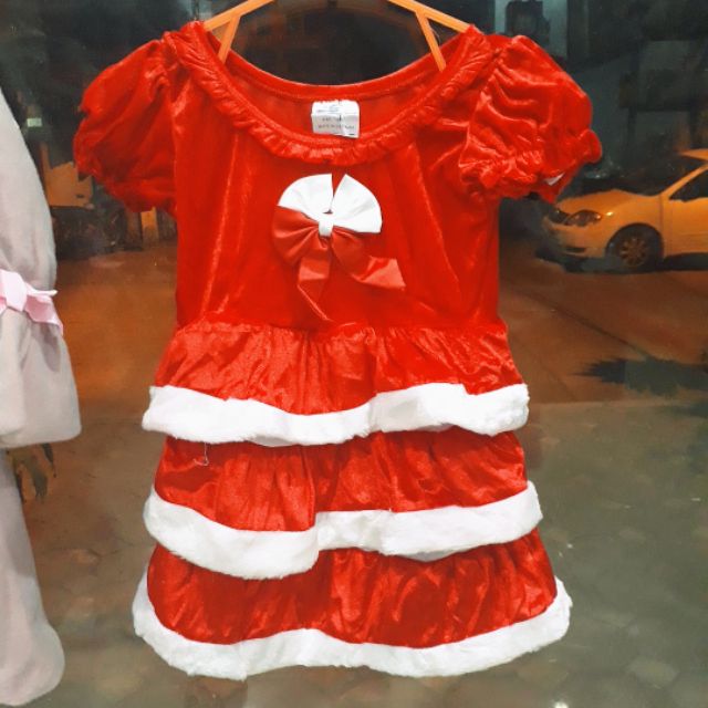 Váy nhung noel cho bé