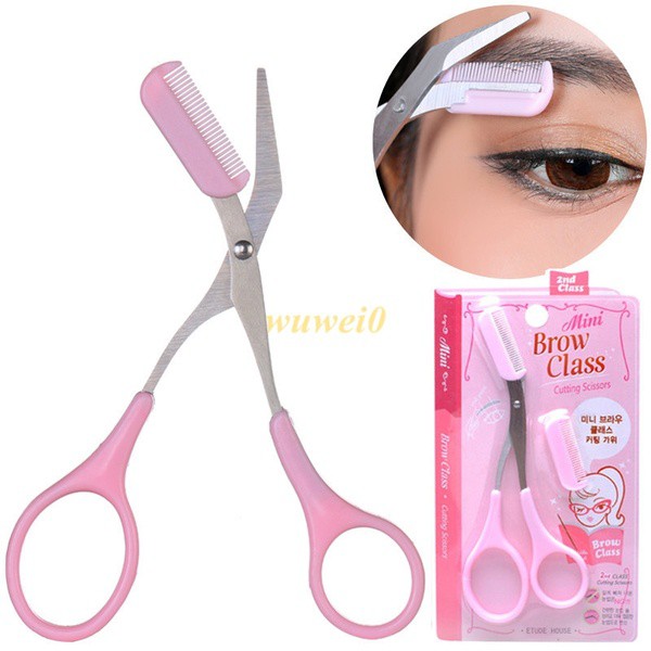 Kéo Tỉa Lông Mày ETUDE HOUSE Mini Brow Class Cutting Scissors - Hàn Quốc