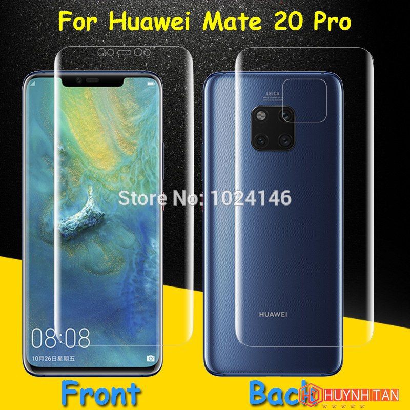 FREESHIP 99K TOÀN QUỐC_Dán dẻo Huawei Mate 20 / Mate 20 Pro Full Màn TPU siêu mỏng