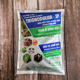 Chế Phẩm Vi Sinh Trichoderma Dùng Ủ Phân, Xử Lý Rác (Gói 1kg)