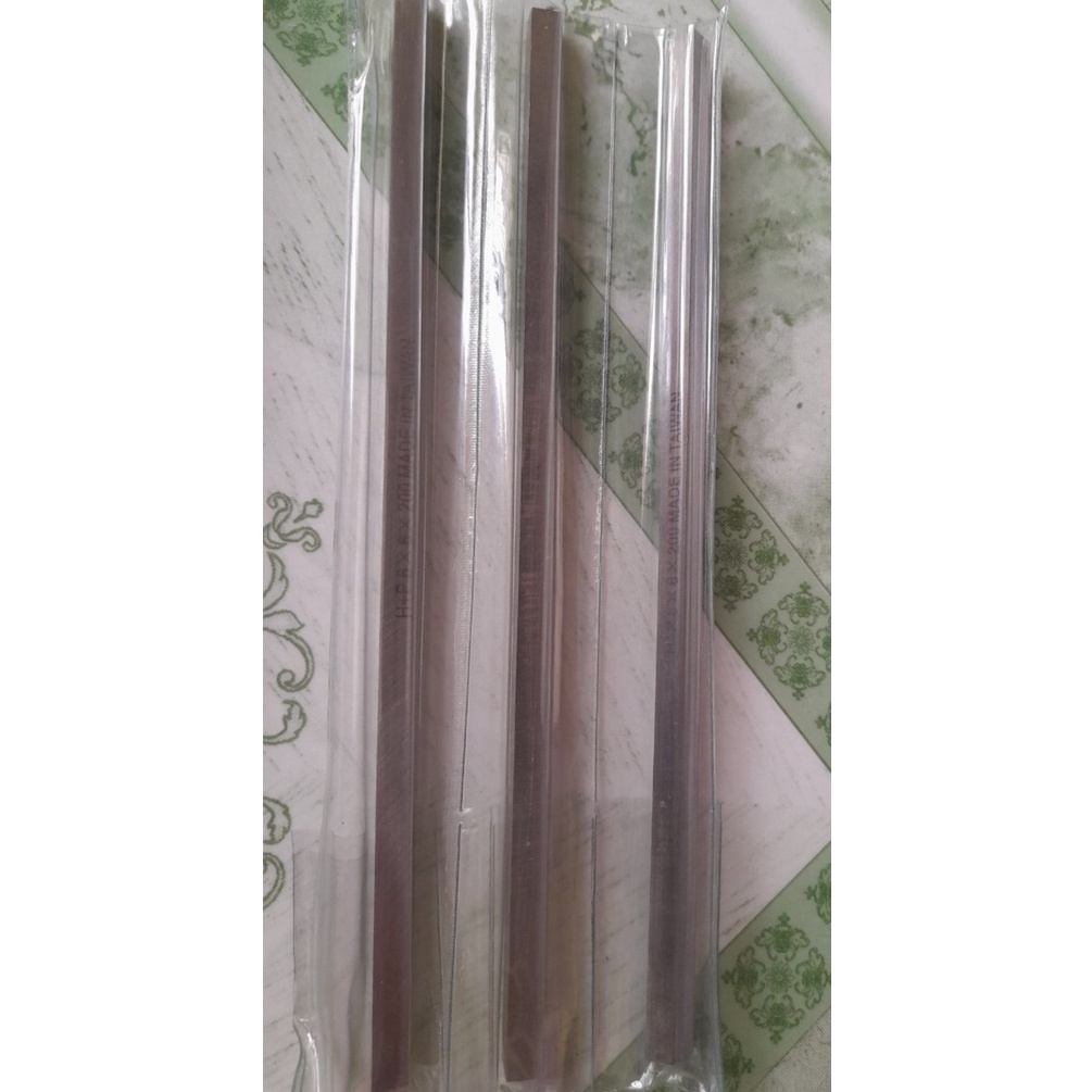 Thép gió HSS VUÔNG ĐÀI LOAN H+P ,độ cứng 65 HRC ,14 , 16 , 18 , 20 , 25 X 200mm