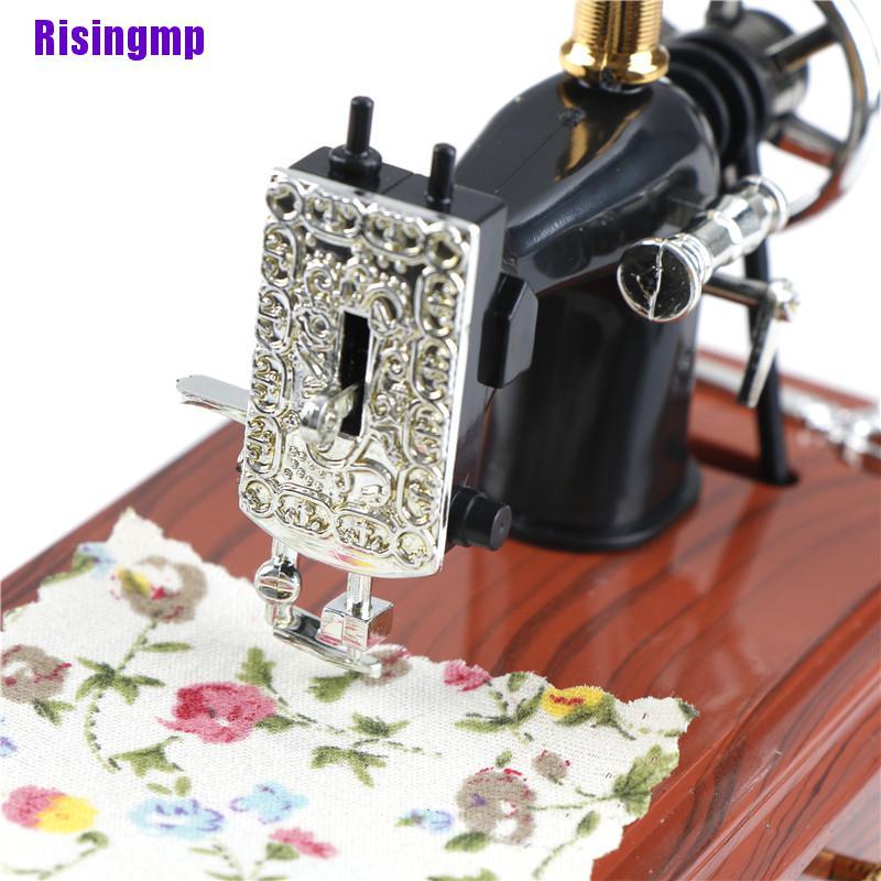 [Risingmp] Music Boxes Treadle Sartorius Toys Retro Home Decoration Vintage Sewing Machine