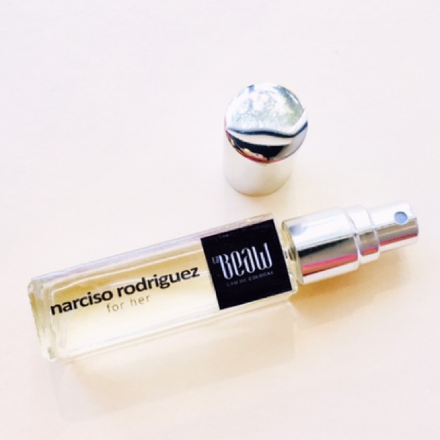 Nước Hoa Nữ Narciso Rodriguez For Her ⛅️ Mini 10ml Dạng Lăn Dạng Xịt-Dầu Thơm Bỏ Túi Size Nhỏ-LaBeaw-Nar Đen