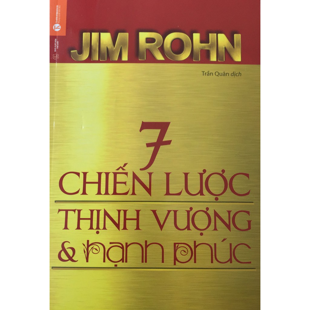 Sách - 7 chiến lược thịnh vượng và hạnh phúc - Jim Rohn