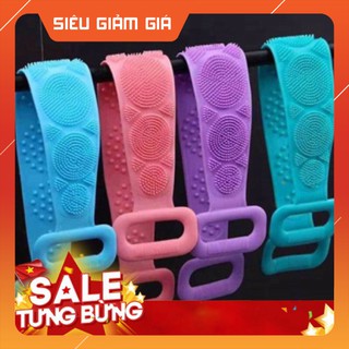 Dây Tắm kỳ lưng Silicon 2 Mặt