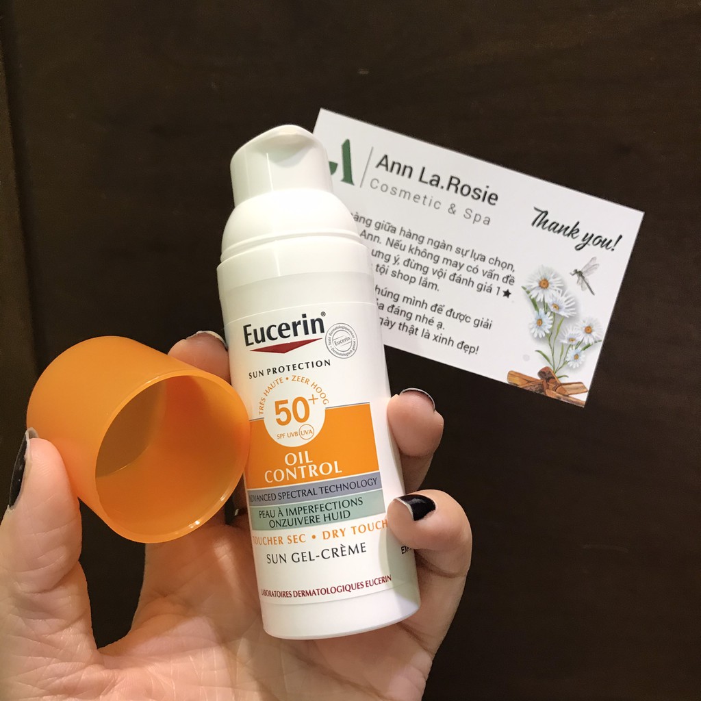 Kem chống nắng kiểm soát dầu Eucerin Sun Gel-Creme Oil Control Dry Touch SPF 50+ | BigBuy360 - bigbuy360.vn