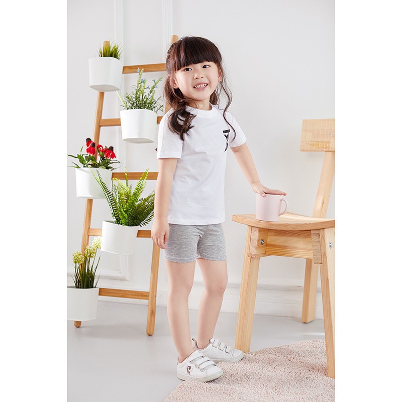 [Hàng QCCC] Quần legging đùi quần short thun chip đùi cotton bé gái 2-10 tuổi cực đẹp