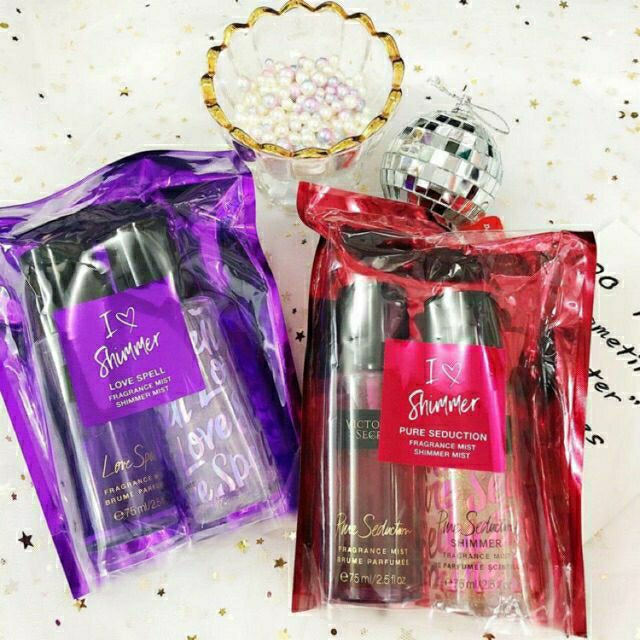 Set 2 chai xịt thơm body Victoria's secret (75ml)