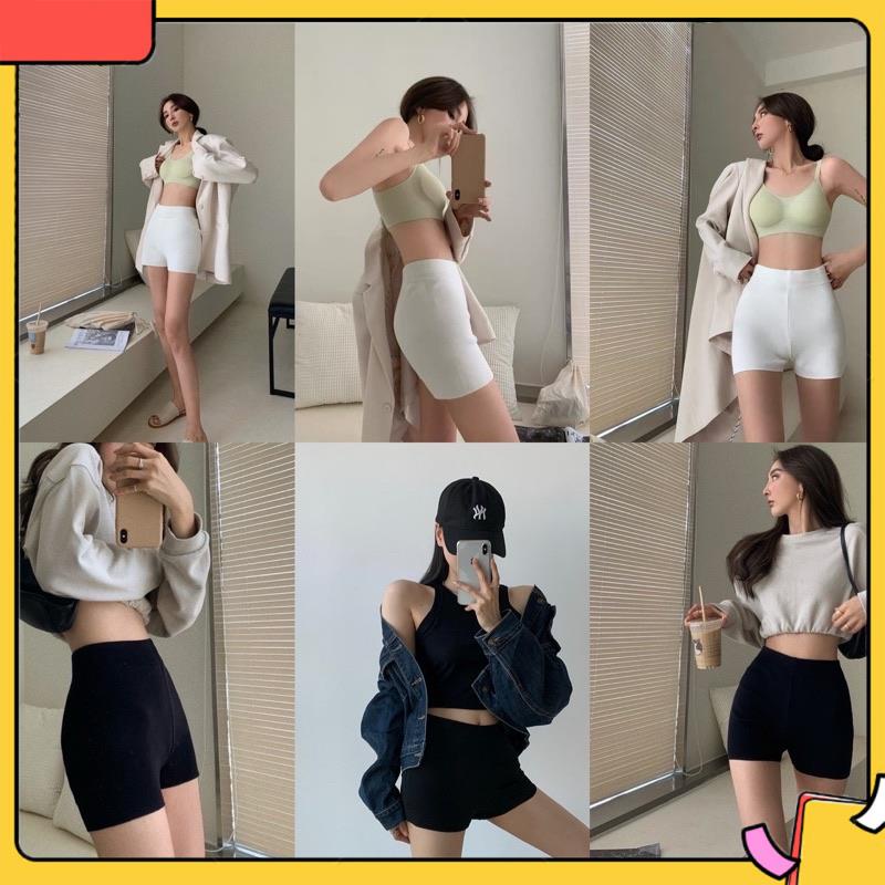 [Mã 44FASHIONSALE460 giảm 10K đơn 50K] Quần Black Funoff Short - Biker short dáng ngắn nữ mùa hè năng động | BigBuy360 - bigbuy360.vn