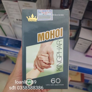MOHOI Kingphar - hết lo mồ hôi trộm, mồ hôi đầu,chân, tay