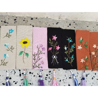 bookmark/kẹp sách thêu tay