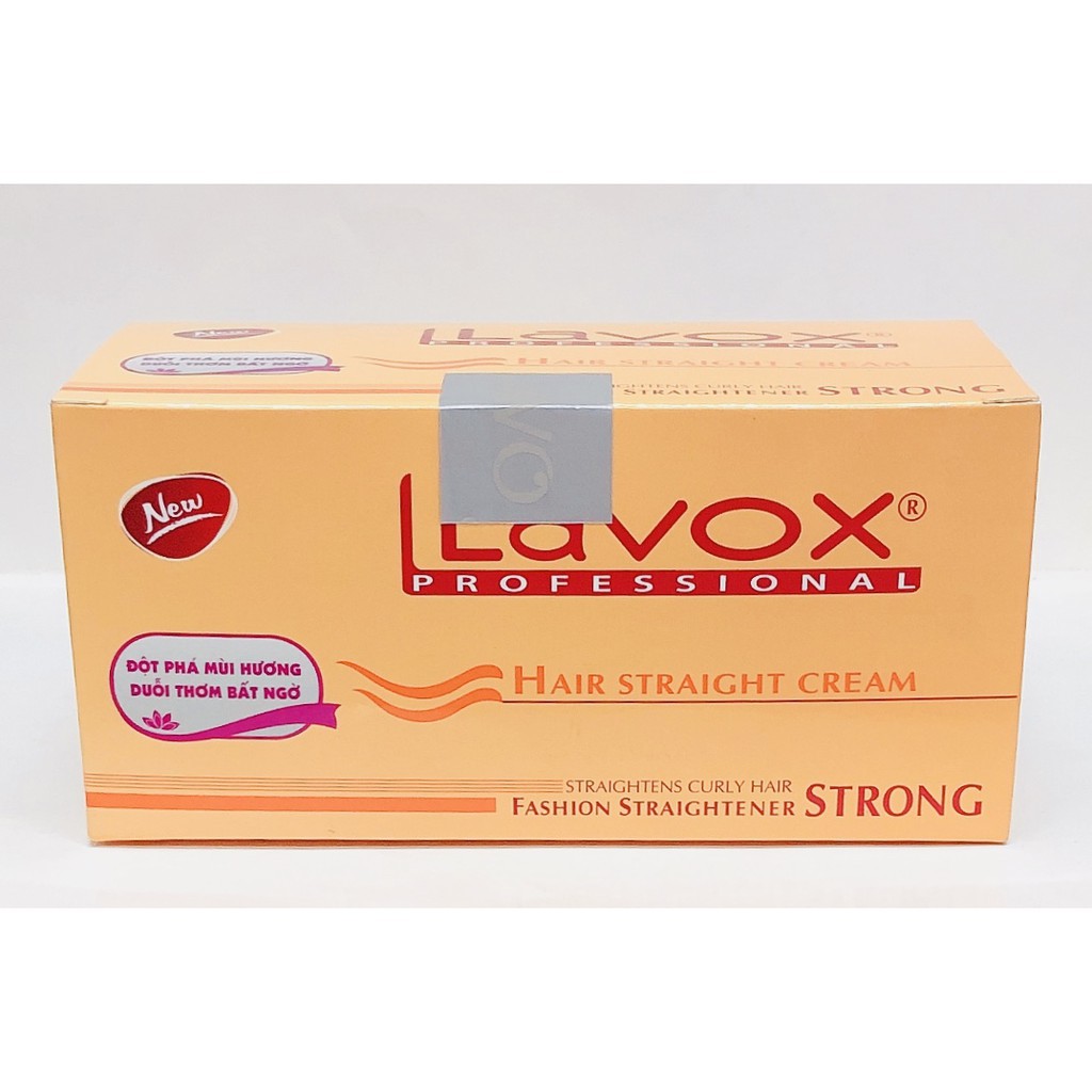 Bộ 2 hủ thuốc duỗi tóc Lavox Professional 140ml