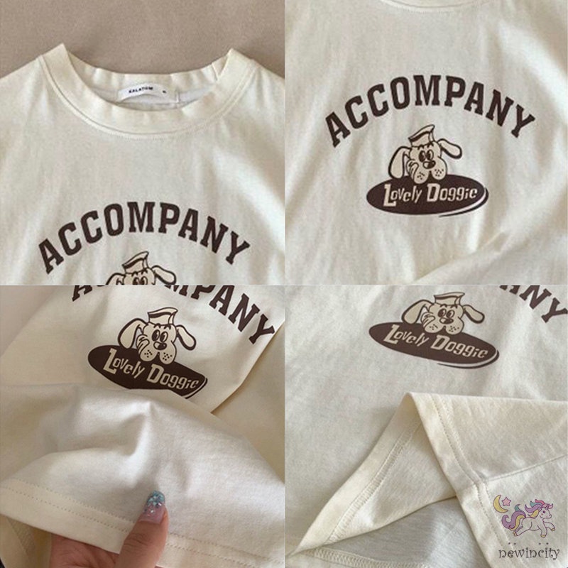 Áo Thun Sát Nách In Hoạt Hình Kiểu Hàn Quốc Thời Trang Mùa Hè Cho Bé