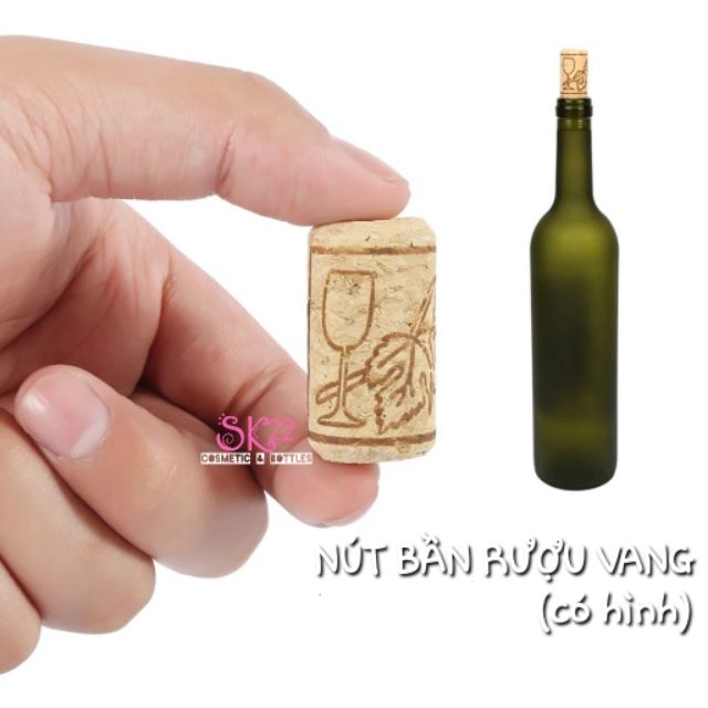 NÚT BẦN CHAI THỦY TINH/CHAI RƯỢU