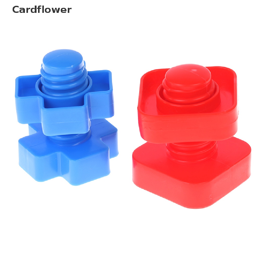 Bộ 4 Ốc Vít Nhựa Đồ Chơi Giáo Dục Sớm Cho Bé Mới