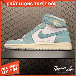 (FREESHIP+HỘP+QUÀ) Giày thể thao JD1 Retro High Turbo Green xanh ngọc nhạt siêu đẹp cho nam và nữ