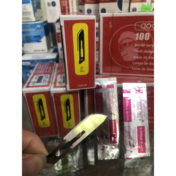 ❤️ LƯỠI DAO PHẪU THUẬT Y TẾ LƯỠI DAO MỔ DOCTOR số 10,11,12,15,20,23,21,22 LƯỠI DAO MỔ PHẪU THUẬT DOCTOR CÁC SỐ