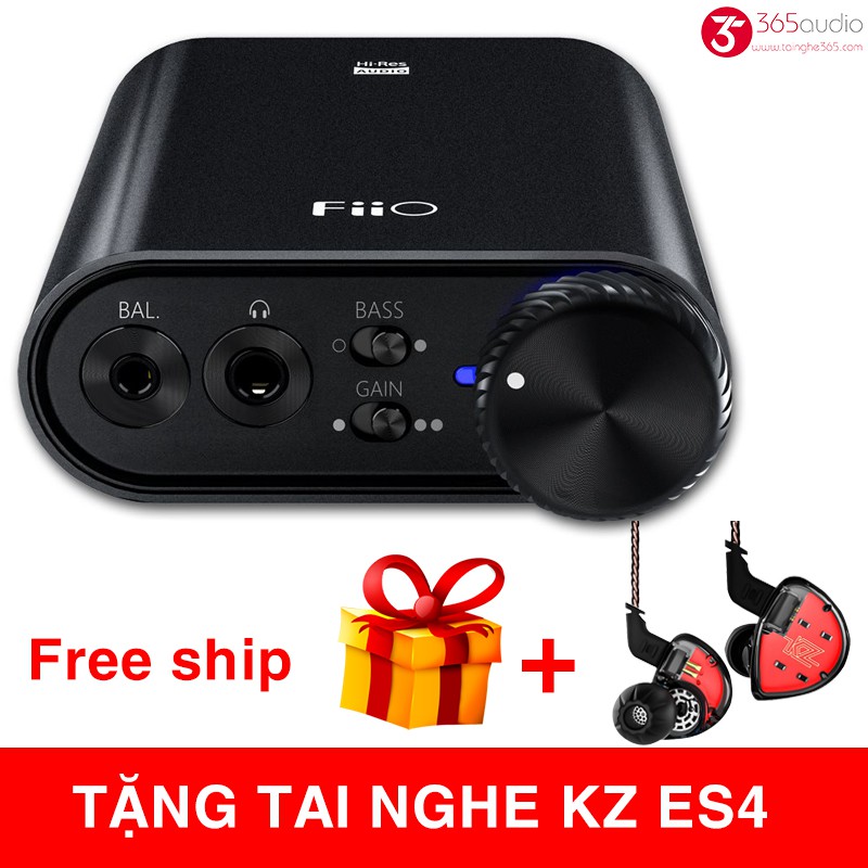 AMP/DAC FiiO K3 chính hãng Tặng tai nghe KZ ES4