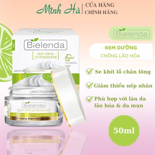 Kem dưỡng chống lão hóa Bielenda Super Power Mezo Cream Correcting Face 50ml dành cho da dầu