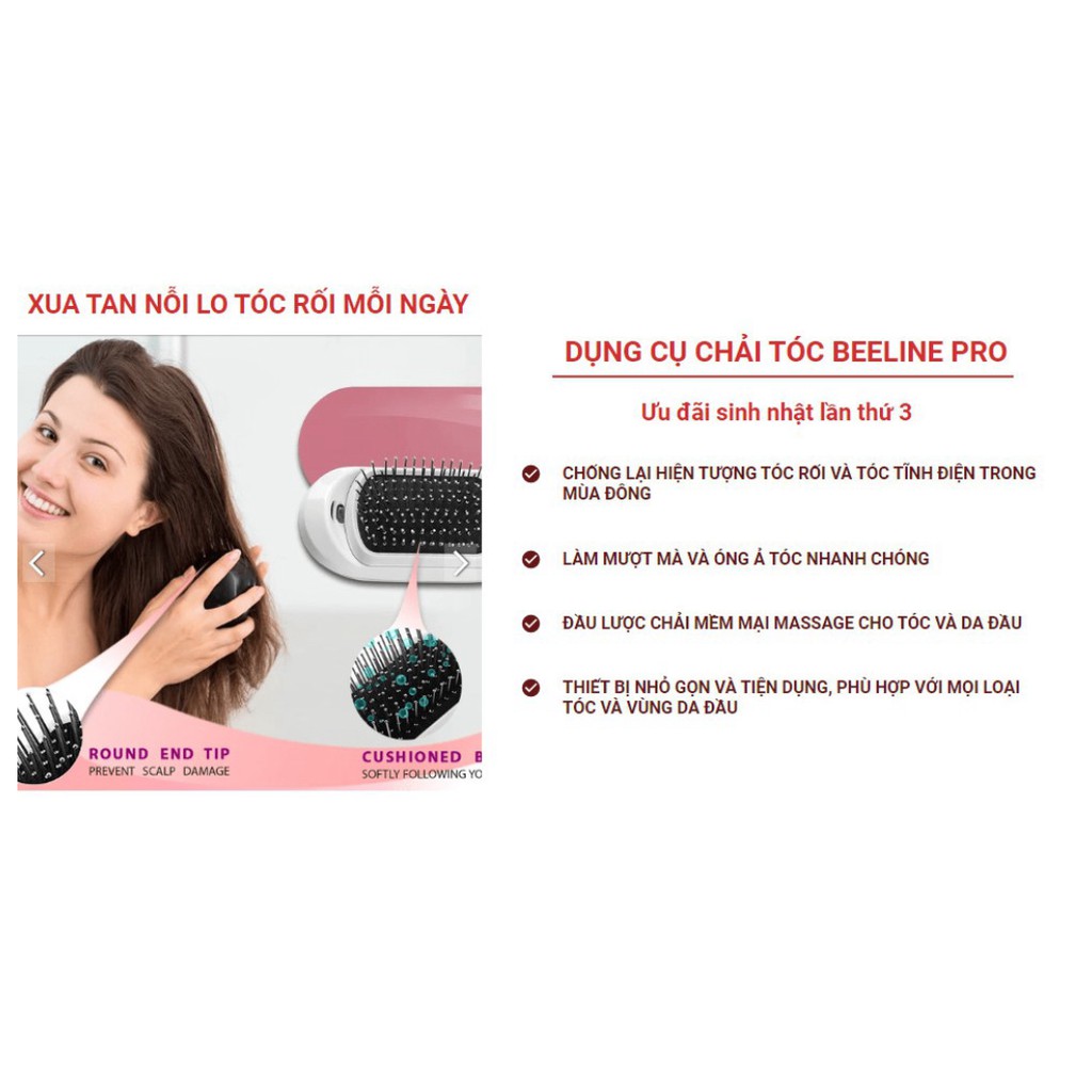 DỤNG CỤ CHẢI TÓC BEELINE PRO 