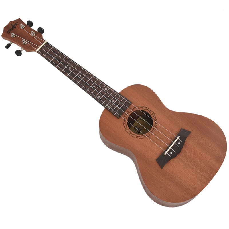 Concert Ukulele Kits 23 Inch Rosewood 4 Strings Hawaiian Mini Guitar With Bag Tuner Capo Strap Stings Picks Musical Instruments For Beginners
