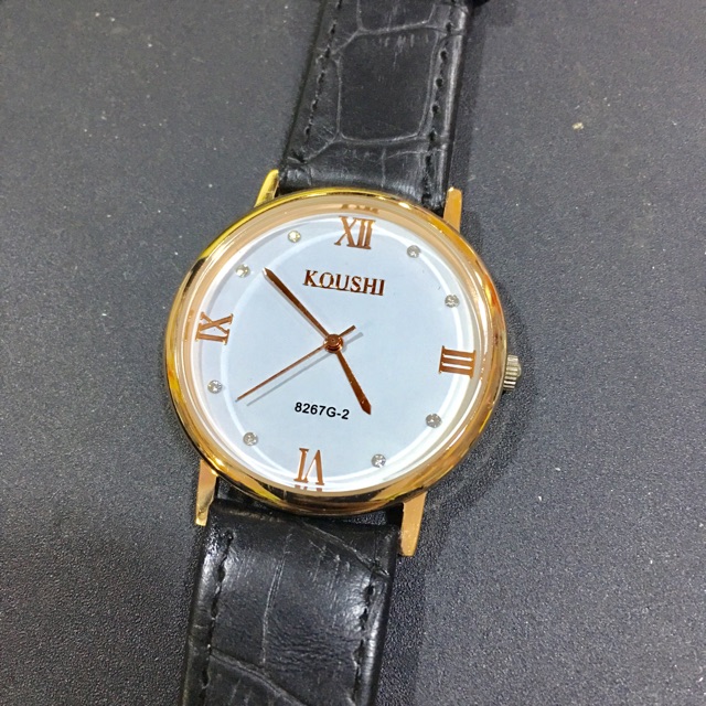 Đồng hồ dây da nam koushi