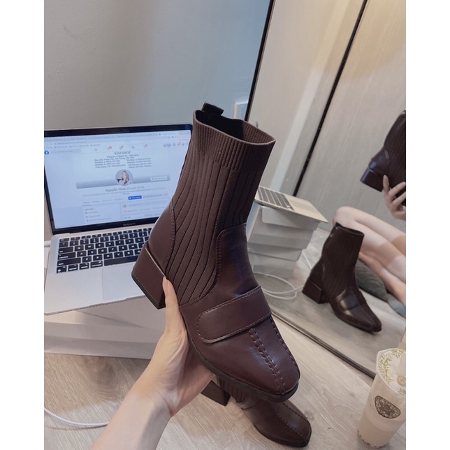 Boot đùi phối len #C36 | BigBuy360 - bigbuy360.vn