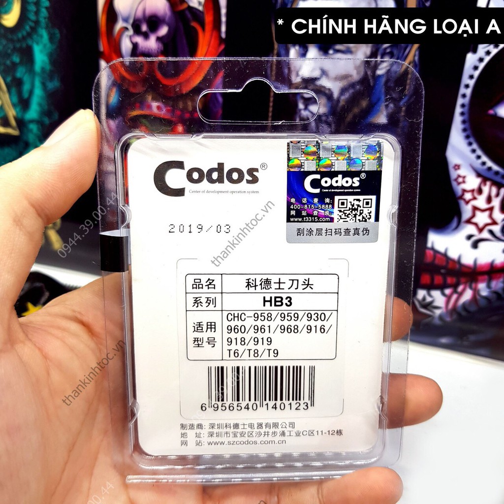 LƯỠI TÔNG ĐƠ THAY THẾ CÁC DÒNG CODOS T6 T8 T9 916 918 919 960 973 980