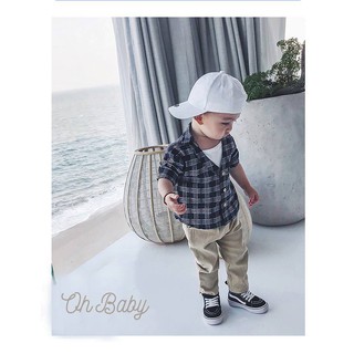 Bộ Quần Áo Sơmi Bé Trai