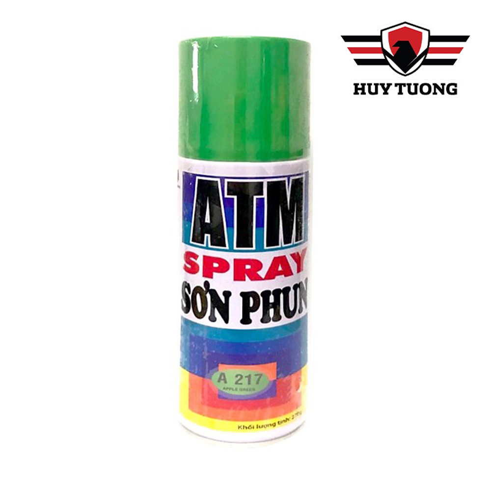 Sơn xịt phun cầm tay 36 màu ATM Spray, sơn xịt xe máy tường nhà không phai - Huy Tưởng