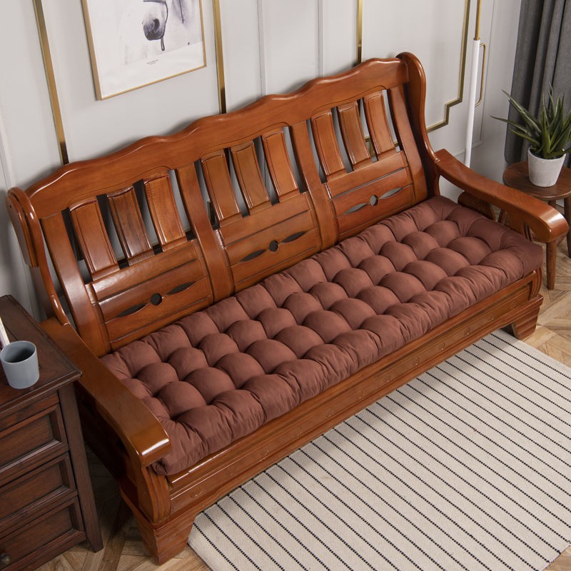 Đệm ghế sofa gỗ dày dặn êm ái