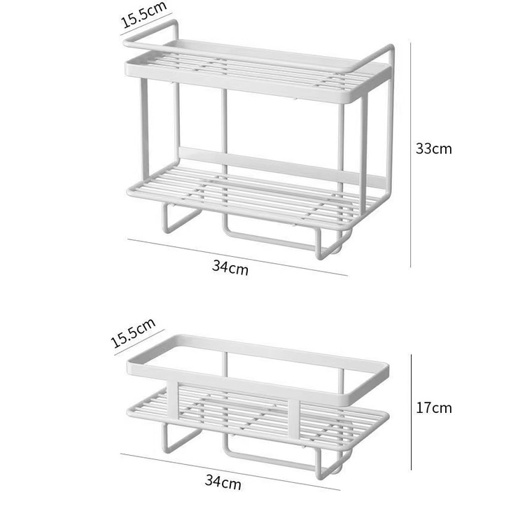 Giá đỡ Toilet phía trên giá toilet không đục lỗ trong phòng tắm Giá để đồ