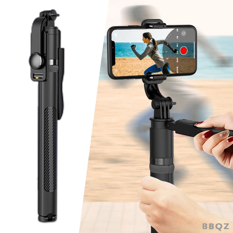 Gậy Chụp Ảnh Tự Sướng Bằng Nhôm Kết Nối Bluetooth Không Dây Xoay 360 Độ Có Điều Khiển Từ Xa Điện Thoại | BigBuy360 - bigbuy360.vn