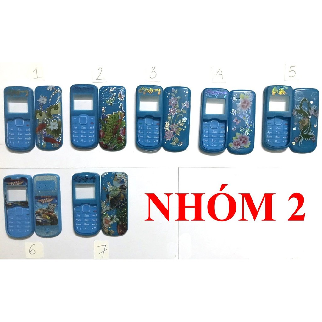 Bộ vỏ Nokia 1202 ( chọn hình )