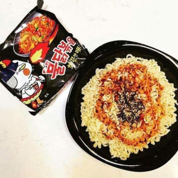 ( Bán sỉ ) Thùng 40 gói Mì cay Samyang 140gr (3 loại)