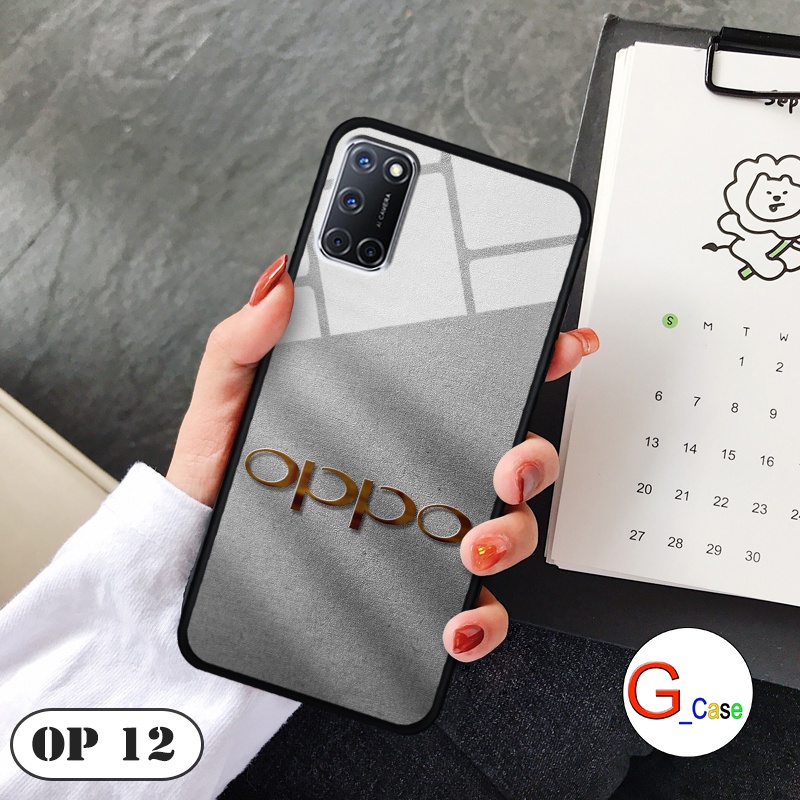 Ốp lưng Oppo A52 / A92  - in hình 3D Logo điện thoại