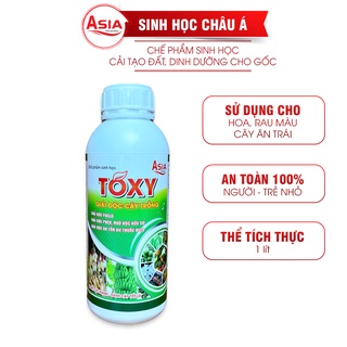 TOXY - Chế phẩm sinh học giải độc Paclo, tồn dư thuốc BVTV trong đất